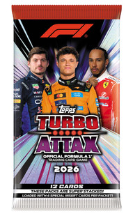 Topps F1 Turbo Attax 2026 Cards Booster Pack