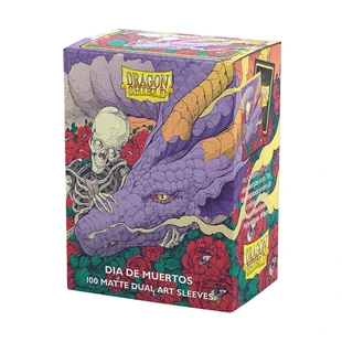Dragon Shield Sleeves Standard Matte Dual Size 100pk - Brushed Art Dia De Muertos 2026