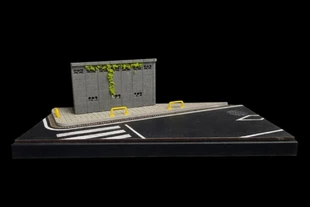 Street Corner Road Miniature For 1:64 Diecast