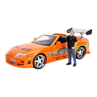 Jada Hollywood Ride: Fast and Furious - 1:24 '95 Toyota Supra 1:24 with Brian Diecast Model Kit