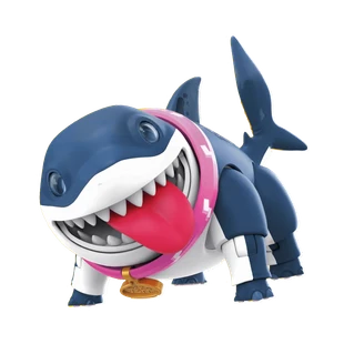 Blokees Marvel Rivals – Jeff The Land Shark (Champion Class) Model Kit