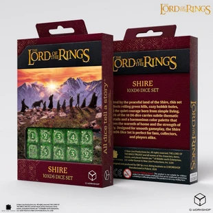 The Lord of the Rings: Shire 10xD6 Dice Set