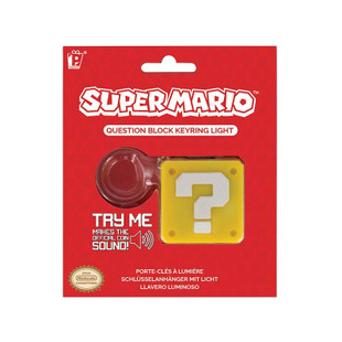 Super Mario - Question Block Keyring Light Super Mario - Question Block Keyring Light