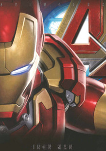 Beast Kingdom: Avengers Age of Ultron Post Card - Iron Man Beast Kingdom: Avengers Age of Ultron Post Card - Iron Man