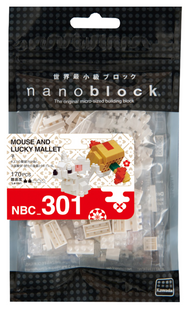 Nanoblock - Mouse and Lucky Mallet
