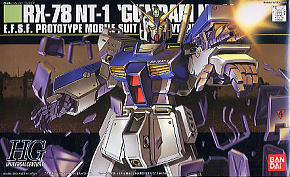 RX-78 NT-1 Gundam NT-1 (HGUC) (Gundam Model Kit)