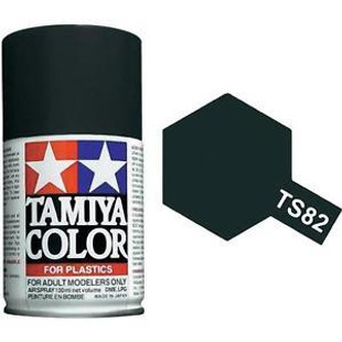 Tamiya Spray Can 100ml - TS-82 Black Rubber Tamiya Spray Can 100ml - TS-82 Black Rubber