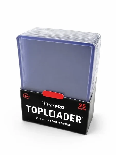 Ultra Pro Toploader - 3x4" 35pt Regular Clear