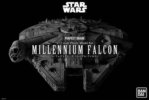 Star Wars 1/72 Millennium Falcon (PG) (Bandai Model Kit)