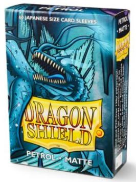 Dragon Shield Sleeves Japanese Size 60pk - Matte Petrol