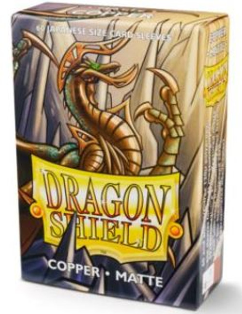 Dragon Shield Sleeves Japanese Size 60pk - Matte Copper