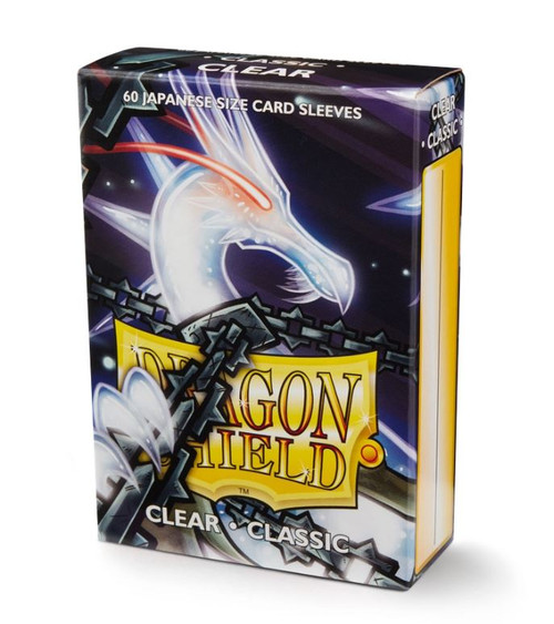 Dragon Shield Sleeves Japanese Size 60pk - Classic Clear