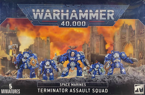 Space Marine Terminator Assault Squad