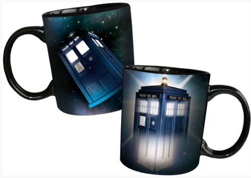 Dr Who - Disappearing Tardis Heat Changing Mug