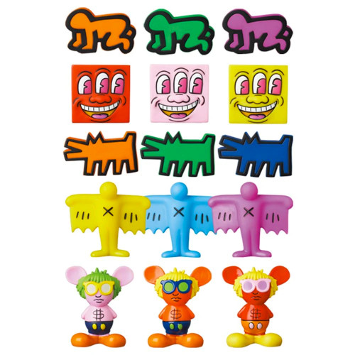 Keith Haring x Medicom Toy Mini Vinyl Collectible Dolls Series 2 (Blind box) Keith Haring x Medicom Toy Mini Vinyl Collectible Dolls Series 2 (Blind box)
