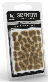 Vallejo Scenery: Wild Tuft - Dry (Large 6mm)