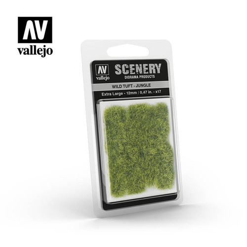 Vallejo Scenery Wild Tuft - Jungle (Extra Large 12mm) Vallejo Scenery Wild Tuft - Jungle (Extra Large 12mm)