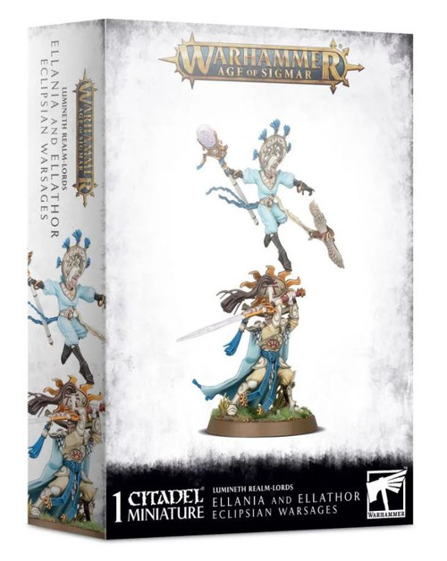Lumineth Realm-Lords Ellania and Ellathor, Eclipsian Warsages