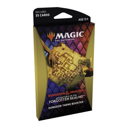 Magic the Gathering Adventures in the Forgotten Realms Theme Booster Pack - Dungeon Magic the Gathering Adventures in the Forgotten Realms Theme Booster Pack - Dungeon