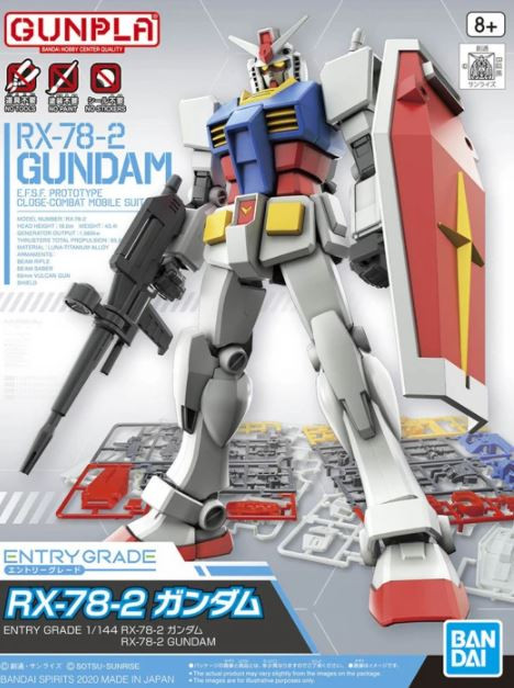 Entry Grade RX-78-2 Gundam (Gundam Model Kit)