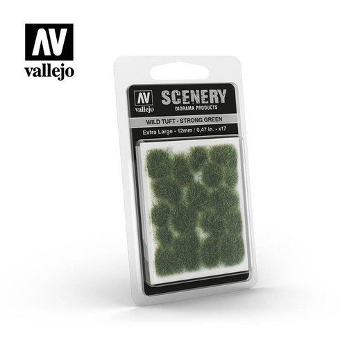 Vallejo Scenery Wild Tuft - Strong Green (Extra Large 12mm) Vallejo Scenery Wild Tuft - Strong Green (Extra Large 12mm)