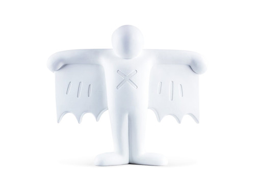 Medicom Toy Sync x Brandalism Keith Haring - Flying Devil Statue White Version Medicom Toy Sync x Brandalism Keith Haring - Flying Devil Statue White Version