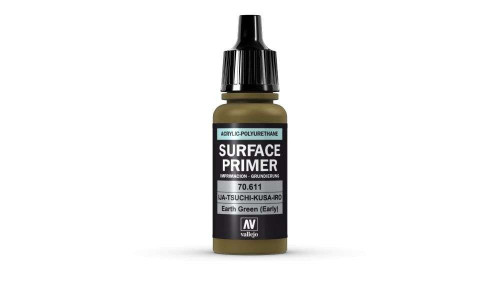 Vallejo Surface Primer IJA-Tsuchi-Kusa-IRO Earth Green (early) 17ml Vallejo Surface Primer IJA-Tsuchi-Kusa-IRO Earth Green (early) 17ml