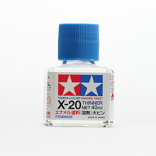Tamiya Enamel Paint Thinner X-20 40ml