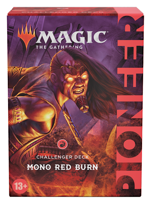Magic the Gathering Pioneer Challenger Deck 2021 - Mono-Red Burn Magic the Gathering Pioneer Challenger Deck 2021 - Mono-Red Burn