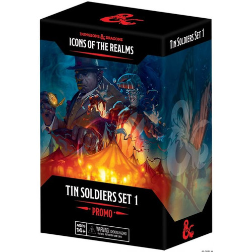 Dungeons & Dragons: Icons of the Realms Tin Soldier Set 1 Dungeons & Dragons: Icons of the Realms Tin Soldier Set 1