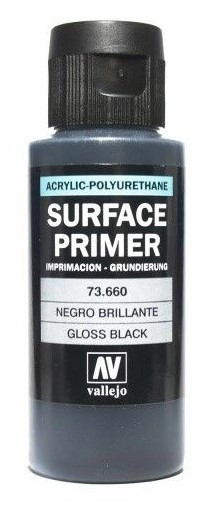 Vallejo Gloss Black Primer 60ml