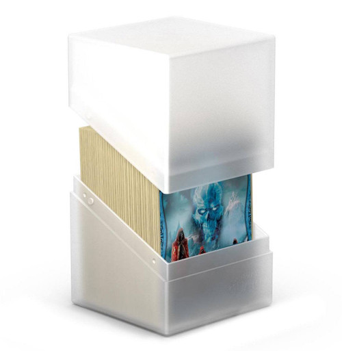 Ultimate Guard Boulder Deck Case 100+ Standard Size Frosted Deck Box Ultimate Guard Boulder Deck Case 100+ Standard Size Frosted Deck Box