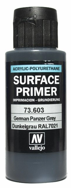 Vallejo Surface Primer - German Panzer Grey 60ml