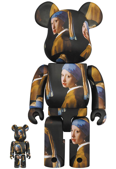 Medicom Toy Be@rbrick Johannes Vermeer「Girl with a Pearl Earring」 100% & 400% Medicom Toy Be@rbrick Johannes Vermeer「Girl with a Pearl Earring」 100% & 400%