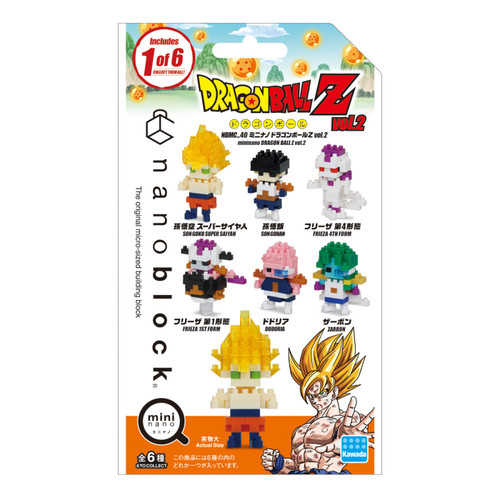 Nanoblock Mininano - Dragon Ball Z Vol. 2 (Blind Bag) Nanoblock Mininano - Dragon Ball Z Vol. 2 (Blind Bag)