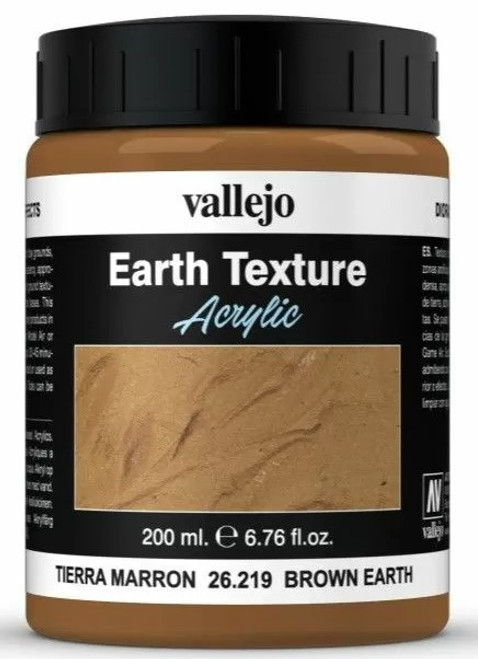 Vallejo Diorama Effects - Brown Earth 200ml Vallejo Diorama Effects - Brown Earth 200ml