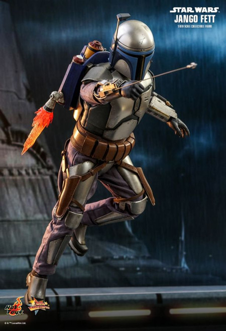 Star Wars Jango Fett 1/6 Scale Hot Toys Figure Star Wars Jango Fett 1/6 Scale Hot Toys Figure