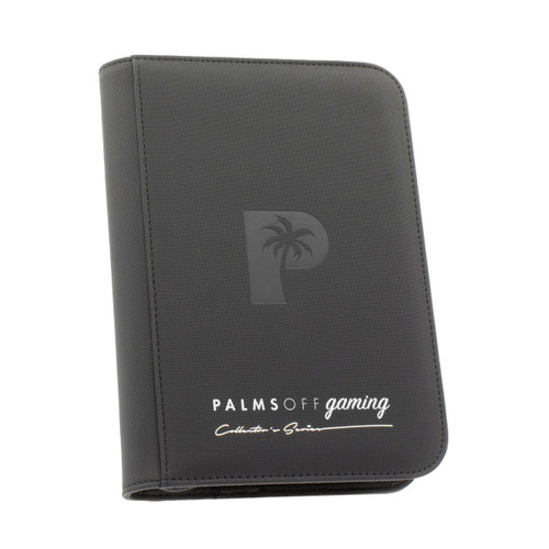 Palms Off Collector’s Series 4 Pocket Zip Binder - Black Palms Off Collector’s Series 4 Pocket Zip Binder - Black