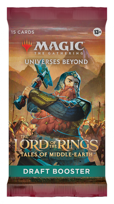 Magic the Gathering The Lord of the Rings: Tales of Middle-earth Draft Booster Pack
