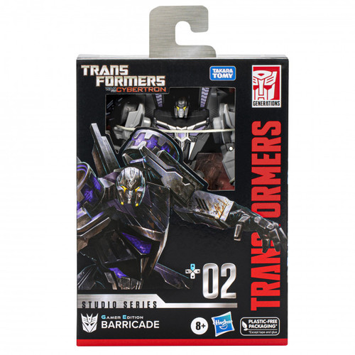 Transformers Studio Series: Deluxe Class - 02 Gamer Edition Barricade
