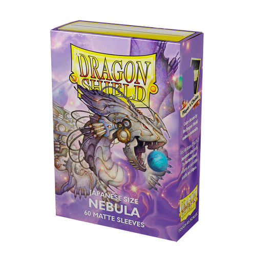 Dragon Shield Sleeves Japanese Size 60pk - Matte Nebula Dragon Shield Sleeves Japanese Size 60pk - Matte Nebula