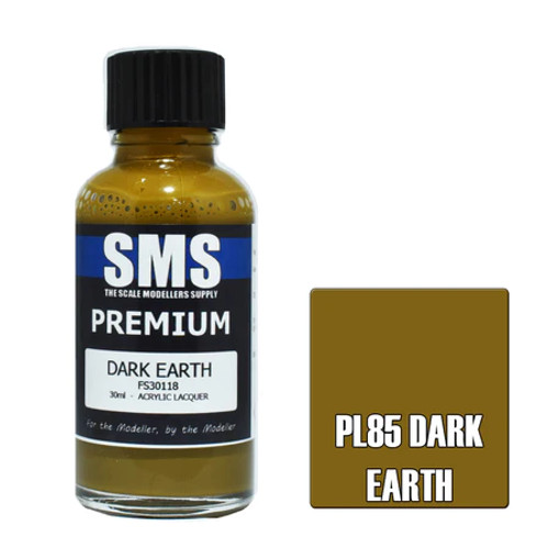 SMS Premium Acrylic Lacquer 30ml - Dark Earth SMS Premium Acrylic Lacquer 30ml - Dark Earth
