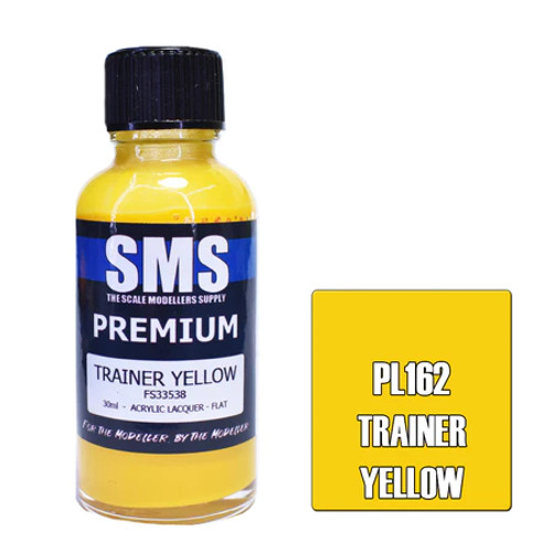 SMS Premium Acrylic Lacquer 30ml - Trainer Yellow SMS Premium Acrylic Lacquer 30ml - Trainer Yellow
