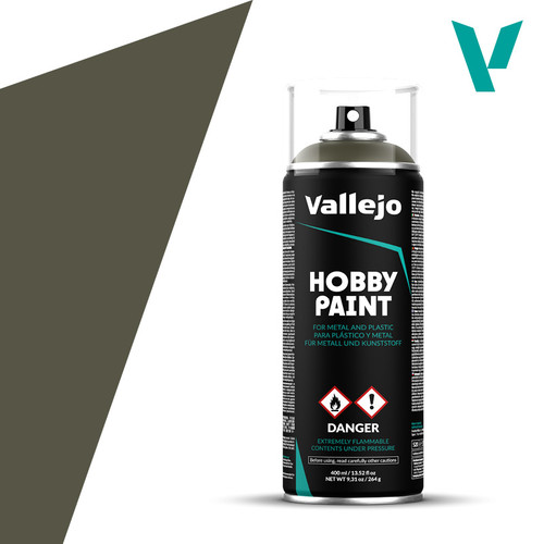 Vallejo Aerosol 28003 - Russian Green 4BO 400ml Vallejo Aerosol 28003 - Russian Green 4BO 400ml