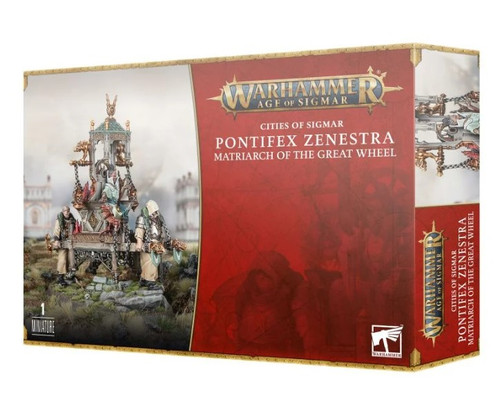 Cities of Sigmar Pontifex Zenestra, Matriarch of the Great Wheel Cities of Sigmar Pontifex Zenestra, Matriarch of the Great Wheel