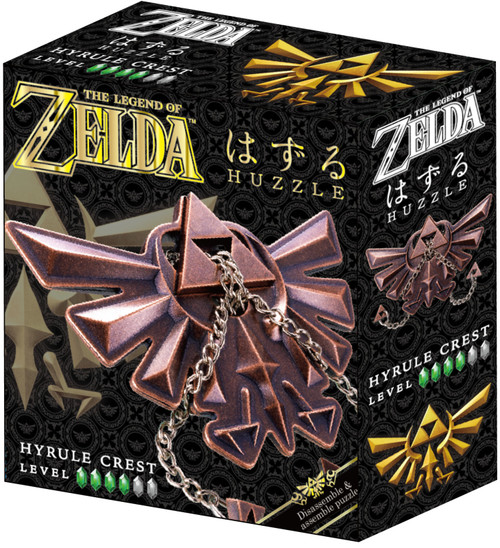 Huzzle Puzzle Cast Zelda Hyrule Crest