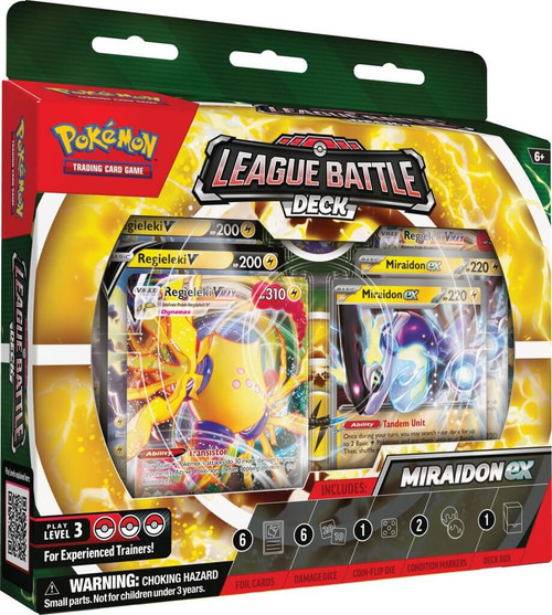 Pokemon TCG League Battle Deck: Miraidon ex Pokemon TCG League Battle Deck: Miraidon ex