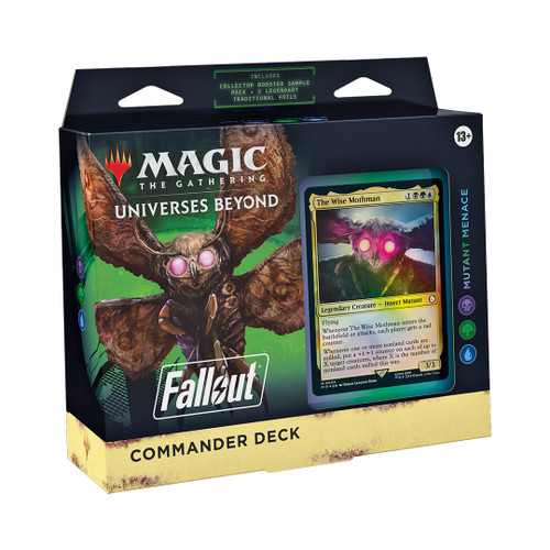 Magic the Gathering Fallout Commander Deck - Mutant Menace Magic the Gathering Fallout Commander Deck - Mutant Menace