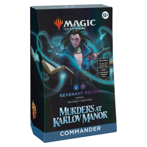 Magic the Gathering Murders at Karlov Manor Commander Deck - Revenant Recon Magic the Gathering Murders at Karlov Manor Commander Deck - Revenant Recon