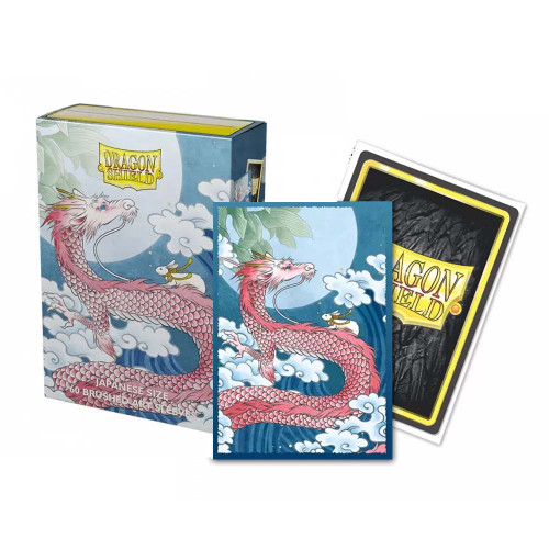 Dragon Shield Sleeves Japanese Size 60pk - Water Rabbit Brushed Art